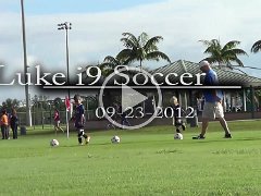Luke Soccer 09-23-12